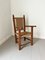 Folk Art Childrens Wooden and Rope Chair, 1900s 1