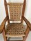 Folk Art Childrens Wooden and Rope Chair, 1900s 5