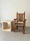 Folk Art Childrens Wooden and Rope Chair, 1900s 6