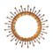 Applique Murale Brutaliste Sunburst 6