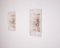 Grandes Appliques Murales en Verre Givré de Kalmar, 1970s, Set de 2 1
