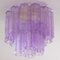Deckenlampe mit Wisteria Lila Muranoglas, Italien, 1990er 3