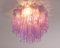 Deckenlampe mit Wisteria Lila Muranoglas, Italien, 1990er 7