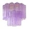 Deckenlampe mit Wisteria Lila Muranoglas, Italien, 1990er 1