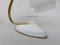 Italian White Night Stand Lamps, 1950s, Set of 2, Image 8