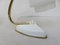 Lampes de Chevet Blanches, Italie, 1950s, Set de 2 8