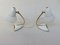 Italian White Night Stand Lamps, 1950s, Set of 2, Image 5
