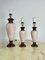 Mid-Century Italian Wood and Ceramic Table Lamps, 1960s, Set of 3 4