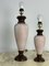 Mid-Century Italian Wood and Ceramic Table Lamps, 1960s, Set of 3 8