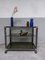 Hollywood Regency Bar Cart 32
