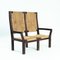 Rope Sofa Bank mit hoher Rückenlehne von Tage Poulsen für Gramrode Mobelfabrik, 1960er 1
