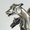 Scultura vintage in argento di levrieri da corsa di Angelo Schiavon, Italia, anni '50, Immagine 11