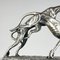 Scultura vintage in argento di levrieri da corsa di Angelo Schiavon, Italia, anni '50, Immagine 13