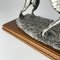 Scultura vintage in argento di levrieri da corsa di Angelo Schiavon, Italia, anni '50, Immagine 14
