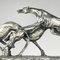 Scultura vintage in argento di levrieri da corsa di Angelo Schiavon, Italia, anni '50, Immagine 10