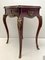 Louis XV Empire French Side Table with Marble Top, 1950s, Image 9