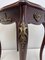 Louis XV Empire French Side Table with Marble Top, 1950s, Image 5