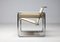 Silla Wassily modelo B3 de lona de Marcel Breuer para Gavina, 1960, Imagen 5