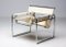 Silla Wassily modelo B3 de lona de Marcel Breuer para Gavina, 1960, Imagen 11