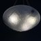 Art Deco Ceiling Lamp with Glass Bowl attributed to Muller Frères for Muller Frères, 1930s 4