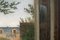 Artista tedesco, Veduta dalla casa sulla spiaggia al mare, 1850, Olio su tela, con cornice, Immagine 8
