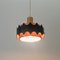 Mid-Century Ceiling Light from Veb Metalldrücker Halle, 1960s 5