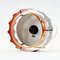 Mid-Century Ceiling Light from Veb Metalldrücker Halle, 1960s 8