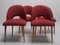Vintage Dining Chairs by Oswald Haerdtl for Ton, 1960s, Set of 4 1