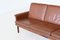 Model Jupiter Sofa in Brown Leather by Finn Juhl for France & Søn, 1960s 4