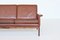 Modell Jupiter Sofa aus Braunem Leder von Finn Juhl für France & Søn, 1960er 5