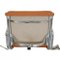 EA-208 Chair Reupholstered in Cognac Bizon Leather from Charles Eames, 2000s 10