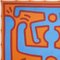 Keith Haring, Composición, Litografía, años 90, Imagen 3