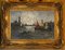 Otto Hellmeier, Venezia di notte, XX secolo, Olio su tavola, con cornice, Immagine 5