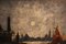 Otto Hellmeier, Venedig bei Nacht, 20. Jh., Öl auf Karton, gerahmt 3