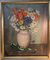 Horace Günter, Bouquet of Field Flowers in a Vase, 1900, Oil on Canvas, Framed 1
