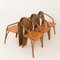Italian Dining Chairs by Mario Marenco & Antonella Scarpitta for Mobil Girgi, 1980s, Set of 6, Image 23
