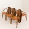 Italian Dining Chairs by Mario Marenco & Antonella Scarpitta for Mobil Girgi, 1980s, Set of 6, Image 24