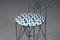 Midway Chair in Hermès Upholstery by Frank Lloyd Wright for Cassina, Italy, 1980s, Set of 4 6