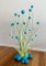 Todd Campbell, Scultura di sfere spaziali verde fluorescente e turchese, 2010, acciaio, Immagine 1