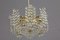Austrian Crystal Glass Chandelier from Bakalowits & Söhne, 1950 4