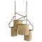 Lámpara colgante No. 31 F en oro en beige de Sander Bottinga, Imagen 1