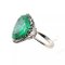 Ring with 18k Emerald and Diamonds. 2