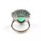 Ring with 18k Emerald and Diamonds. 6