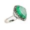 Ring with 18k Emerald and Diamonds. 1