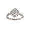 Ring aus Weißgold 750 mit Diamanten, 2000er 1