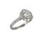 Ring aus Weißgold 750 mit Diamanten, 2000er 2