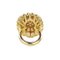 18 Karat Gelbgold Ring mit Diamanten, 2000er 6