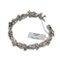 Weißgoldenes Armband mit Diamond Flower Links., 2000er 4