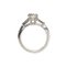 Platinring mit Diamanten, 2000er 3