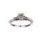 Platinring mit Diamanten, 2000er 5